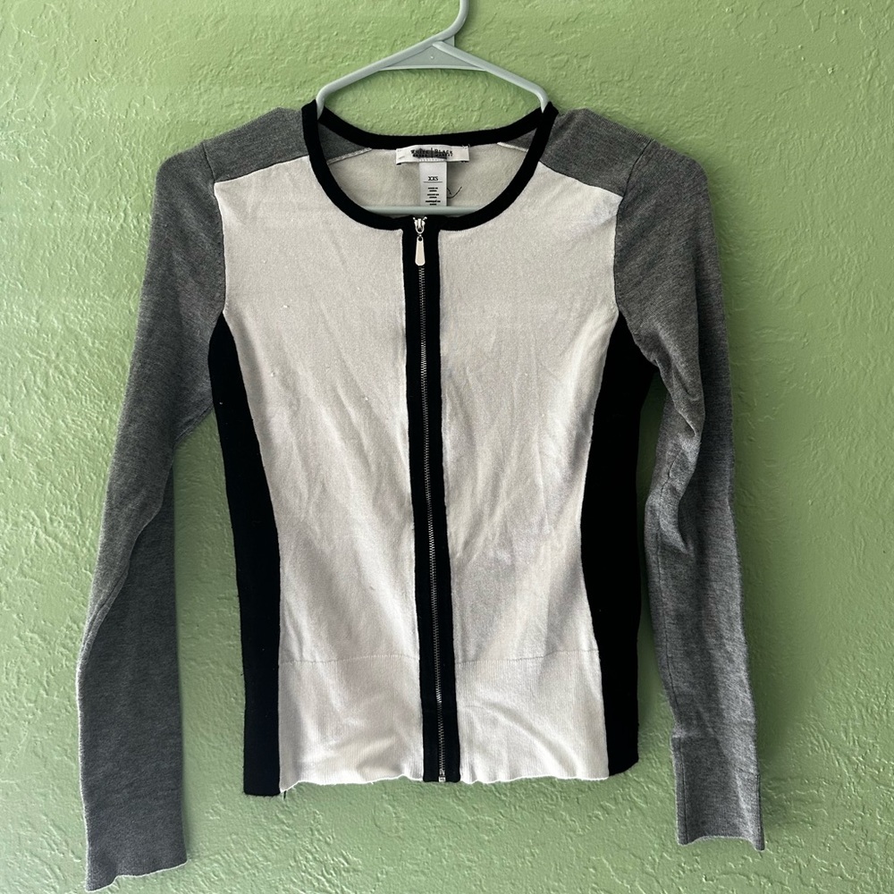 White House Black Market Colorblock Sweater